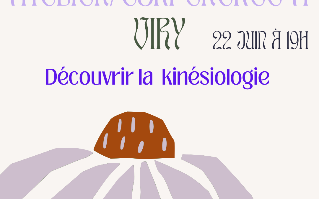 Conférence "découvrir la kinésiologie"