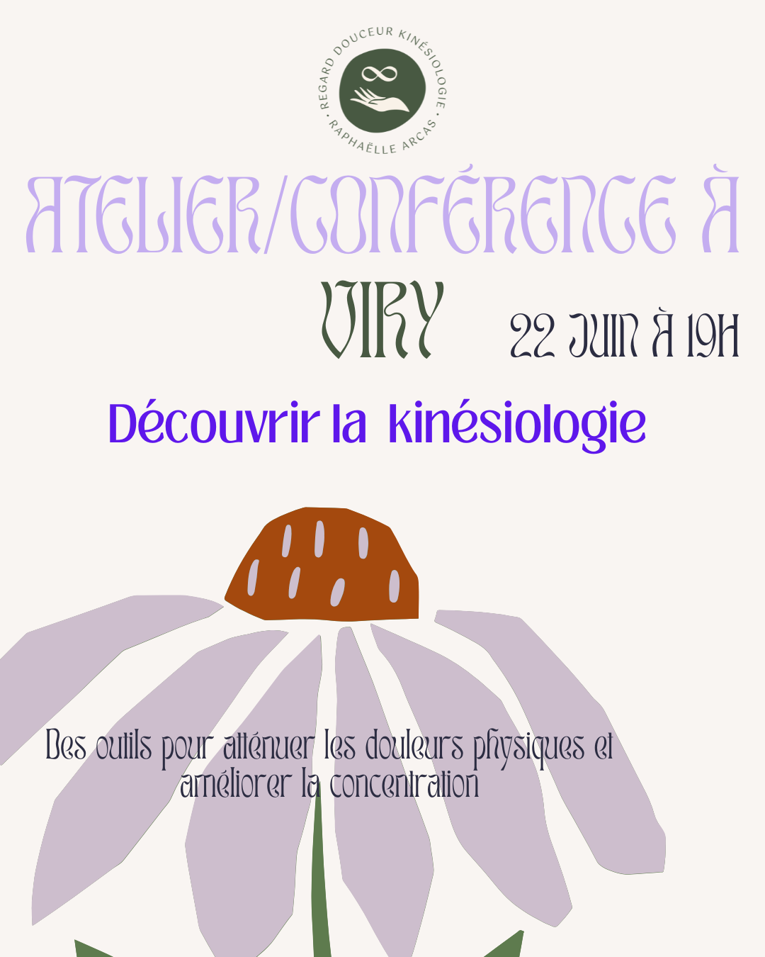 Conférence "découvrir la kinésiologie"